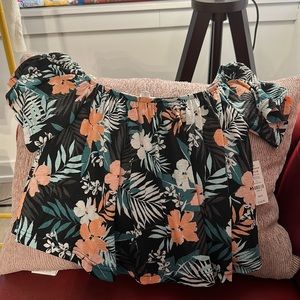 NWT ARDENES floral blouse